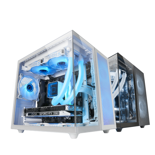 Caja PC ATX Mars Gaming MC-MASTER, Panel Frontal Metal-Mesh, 4 Ventiladores  12cm, Negro - Caja PC - Los mejores precios