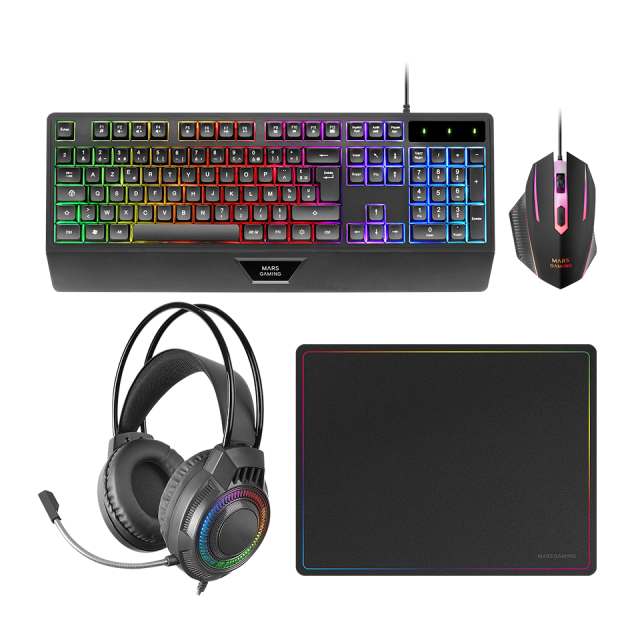 4-in-1 Gaming Combo MCP124PRO