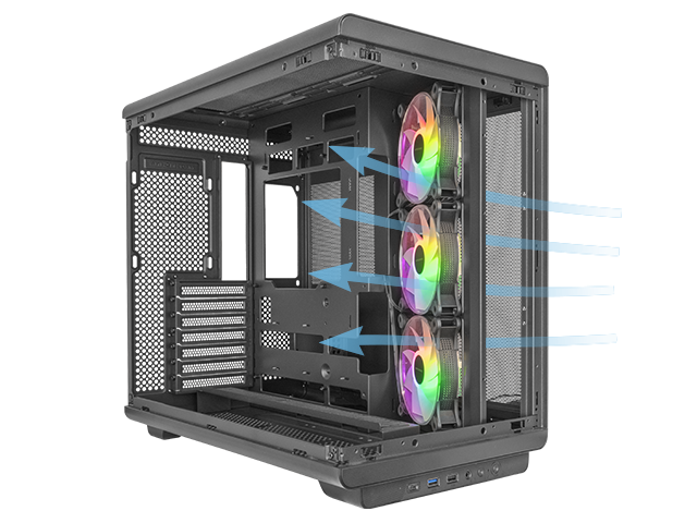 Reversed Airflow System