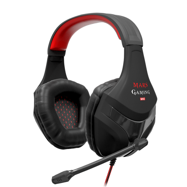 Cascos Gaming con Microfóno para PC/PS4/XBOX One/Switch/MÓVIL Mars Gaming MH020 