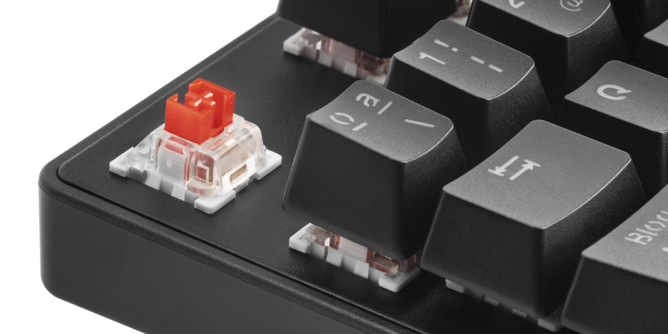 teclado mecánico switch rojo Mars Gaming MKXTKL PT LED 5 colores 10 efectos 