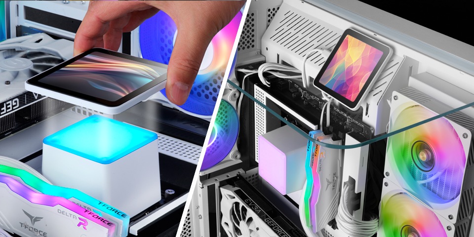 Detachable 4" IPS Display