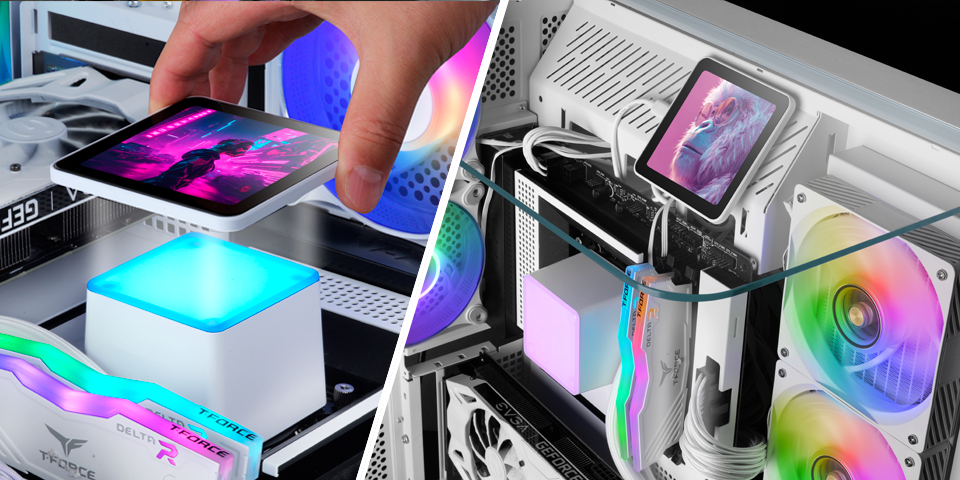 4" Magnetic IPS Display