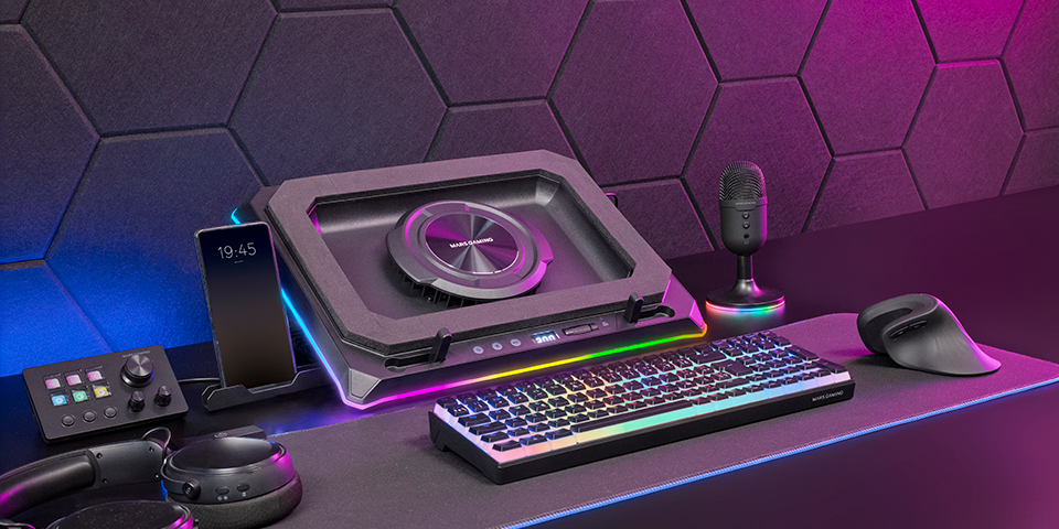 DISEÑO IMPONENTE CON ILUMINACIÓN RGB
