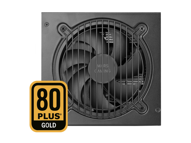 Maximum efficiency. Certification 80PLUS GOLD